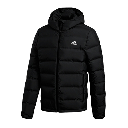 Kurtka zimowa adidas Helionic Hooded Down rozmiar XL czarna