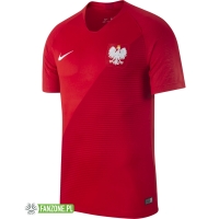 Polska - dziecięca koszulka reprezentacji Polski 2018-2019 czerwona (NIKE)