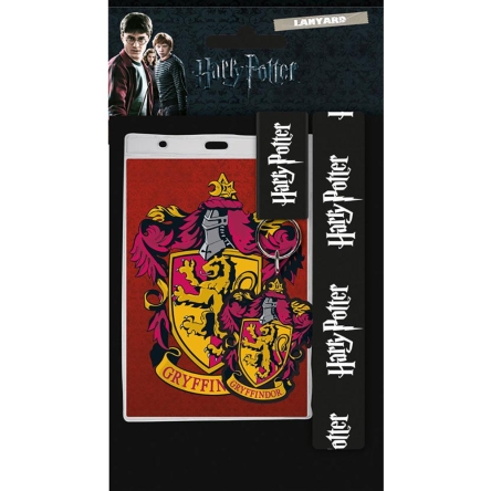 Harry Potter - smycz + breloczek Gryffindor