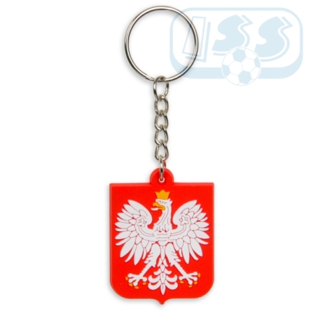 Polska - brelok gumowy herb