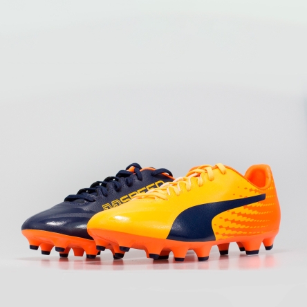 Buty piłkarskie Puma EvoSpeed 17.4 FG rozmiar 43 żółte