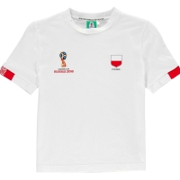 T-SHIRT POLSKA JUNIOR FIFA WORLD CUP 2018