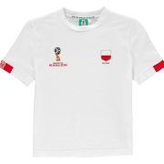 T-SHIRT POLSKA JUNIOR FIFA WORLD CUP 2018