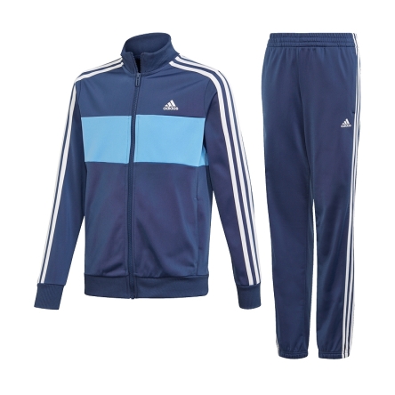 Dres treningowy juniorski adidas JR Tiberio rozmiar XL (176 cm) niebieski