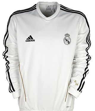 REAL MADRYT - BLUZA TRENINGOWA (ADIDAS)