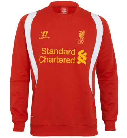 LIVERPOOL - BLUZA TRENINGOWA (WARRIOR)