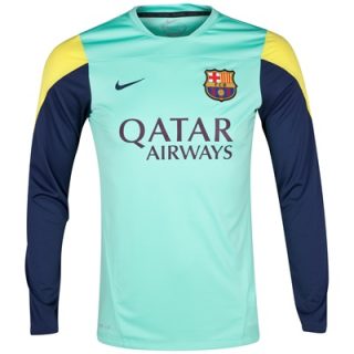 BARCELONA - KOSZULKA TRENINGOWA (dł. rękaw, NIKE)
