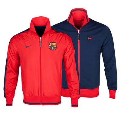 BARCELONA - KURTKA DWUSTRONNA (NIKE)