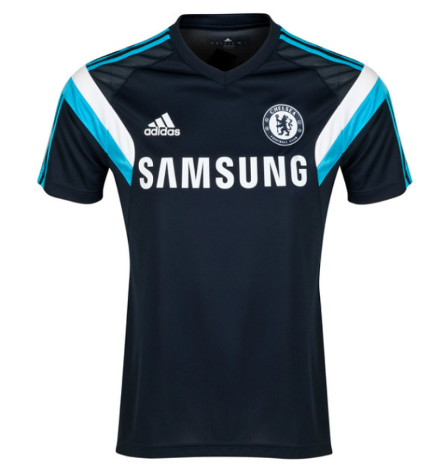 CHELSEA - KOSZULKA TRENINGOWA (junior, ADIDAS)