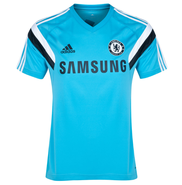 CHELSEA - KOSZULKA TRENINGOWA (junior, ADIDAS)