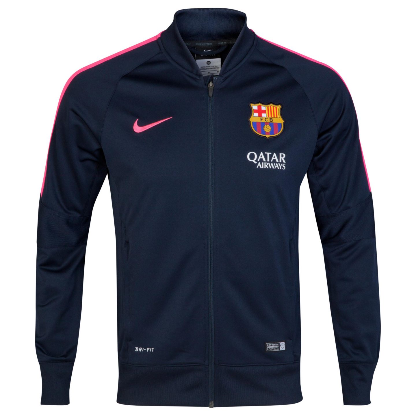 BARCELONA - BLUZA KNIT JACKET NAVY (NIKE)