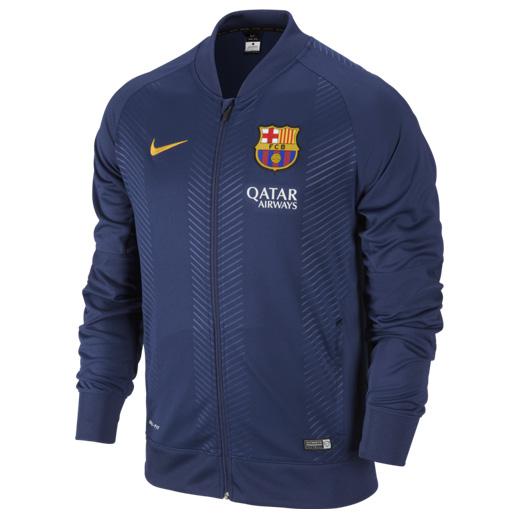 BARCELONA - Bluza Knit Jacket Blue (NIKE)