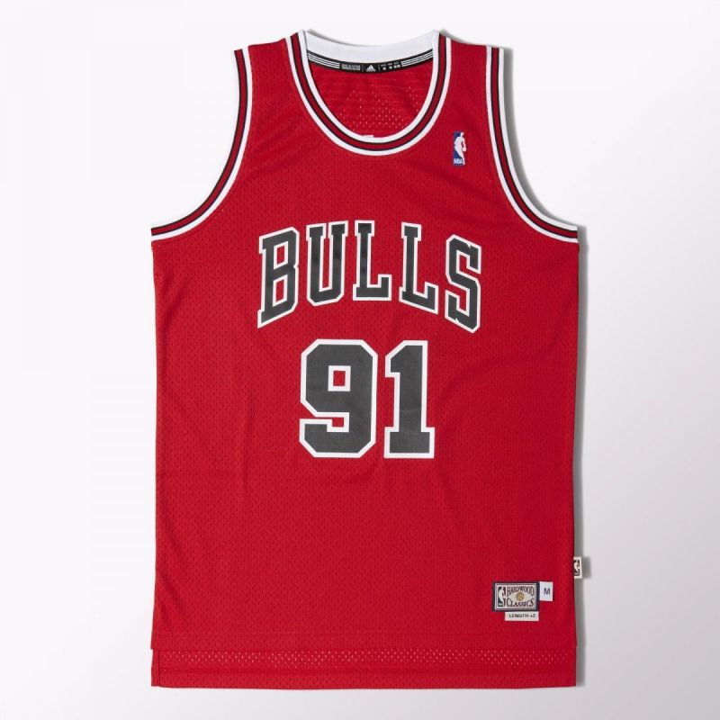 Chicago Bulls - koszulka koszykarska Dennis Rodman Jer, Swingman