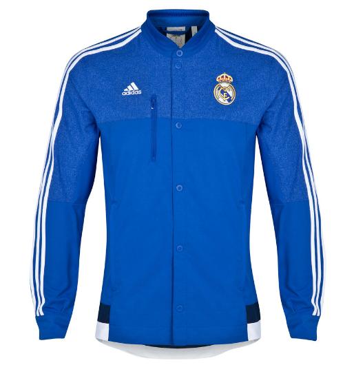 REAL MADRYT - kurtka Anthem Jacket (junior, ADIDAS)