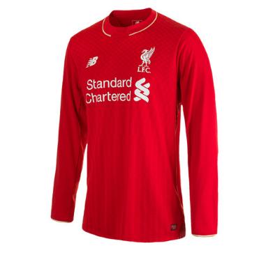 LIVERPOOL - KOSZULKA 2015/16 (dł. rękaw, JUNIOR), DOM
