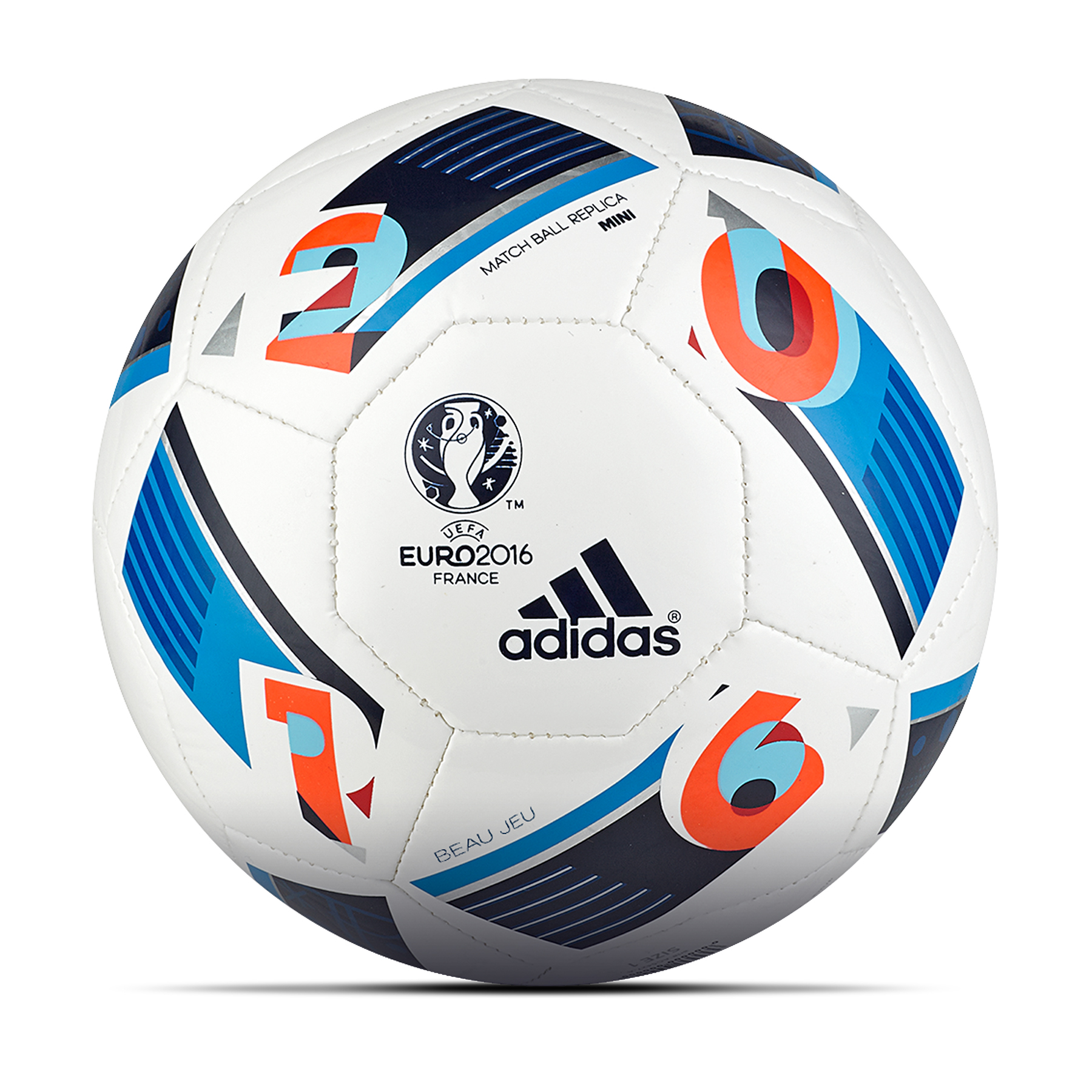 PIŁKA BEAU JEU EURO 2016 MINI (ADIDAS) 18608