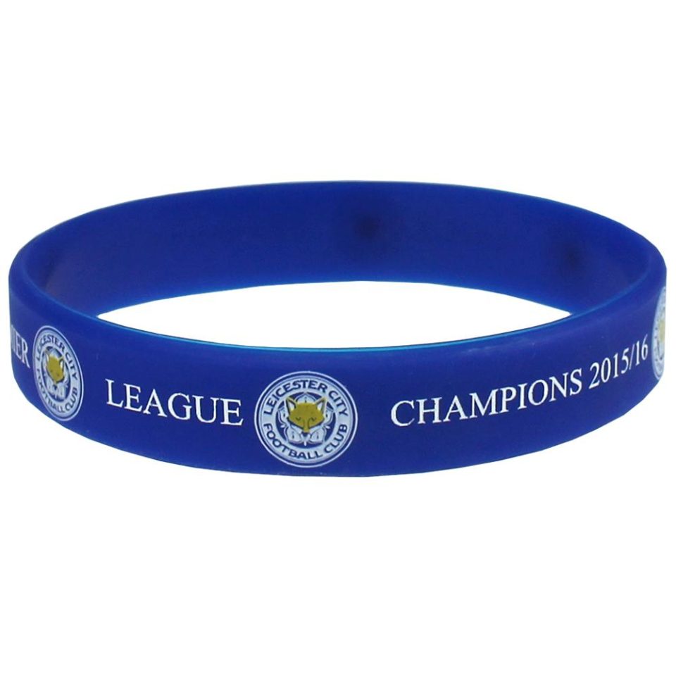 Leicester City - silikonowa opaska