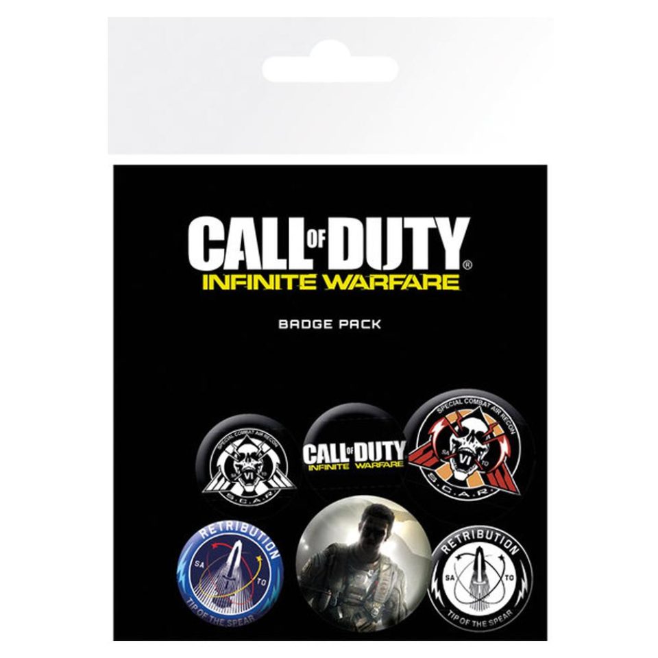 Call Of Duty - zestaw przypinek