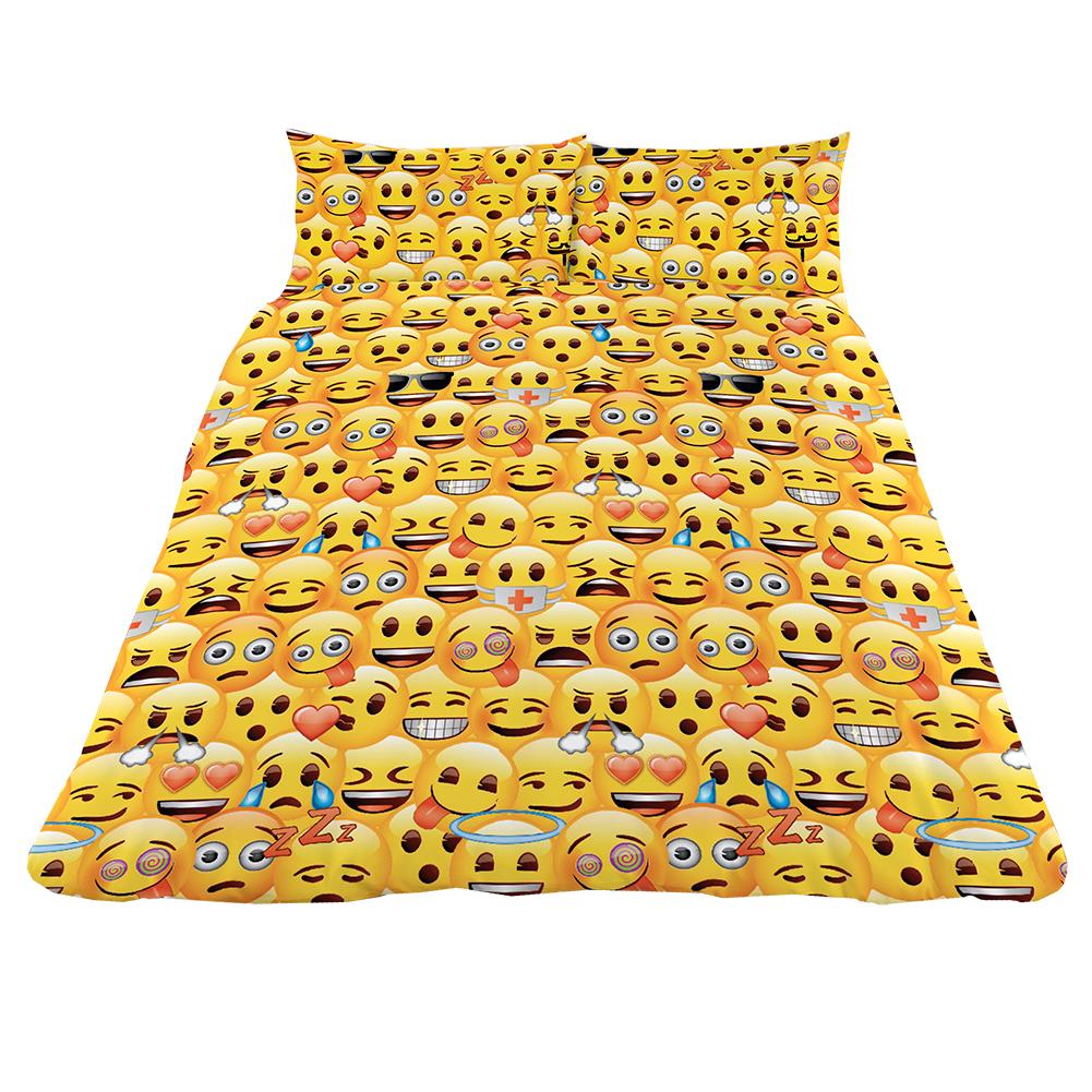 Emoji - pościel podwójna