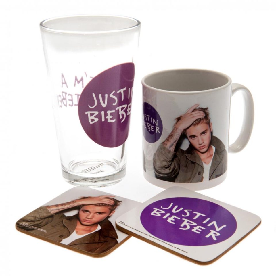 Justin Bieber - zestaw upominkowy