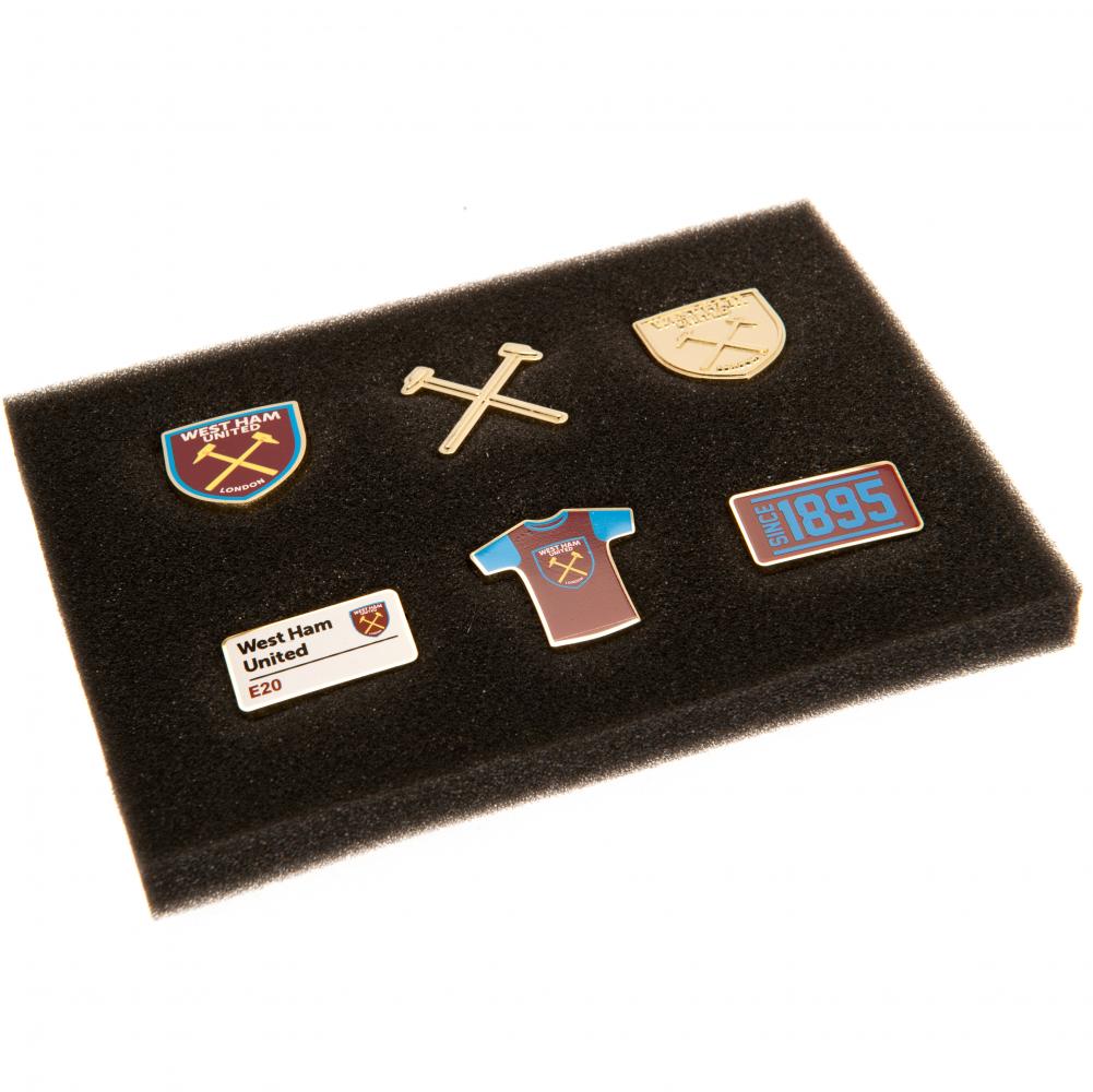 West Ham United - zestaw odznak