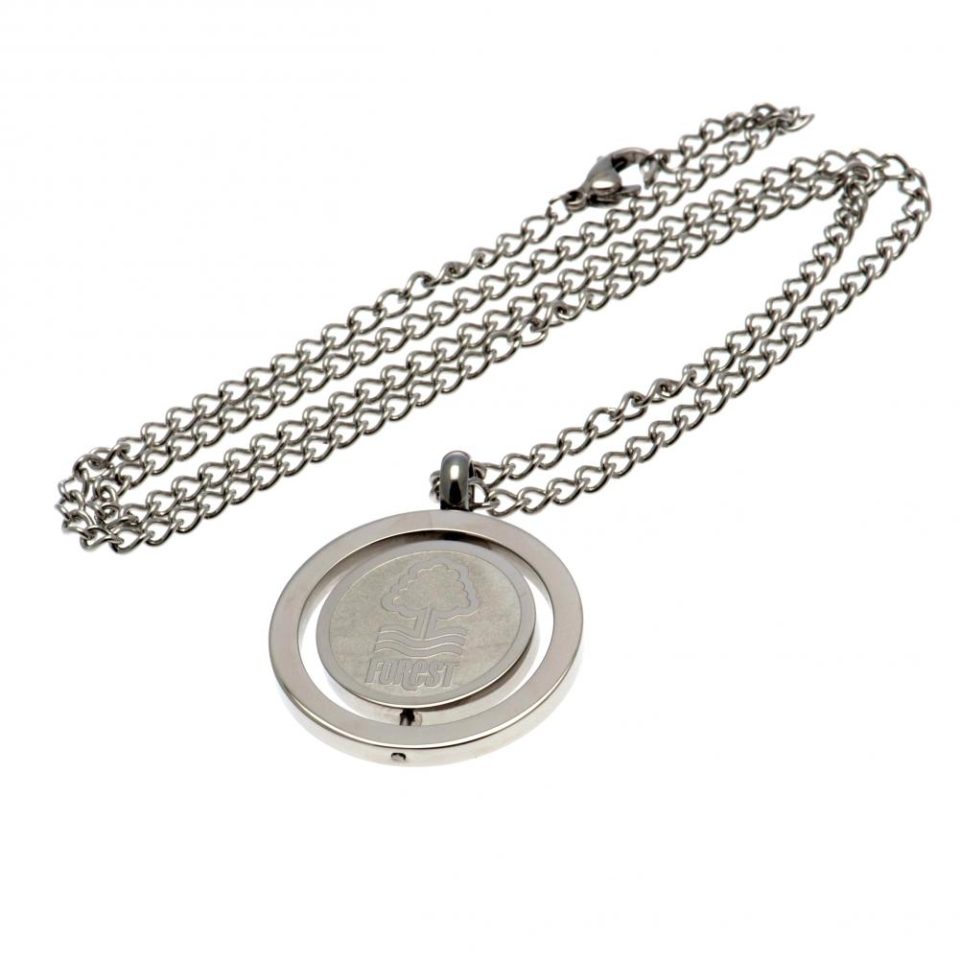 Nottingham Forest Spinner Pendant & łańcuszek