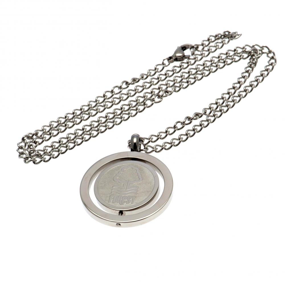 Nottingham Forest Spinner Pendant & łańcuszek