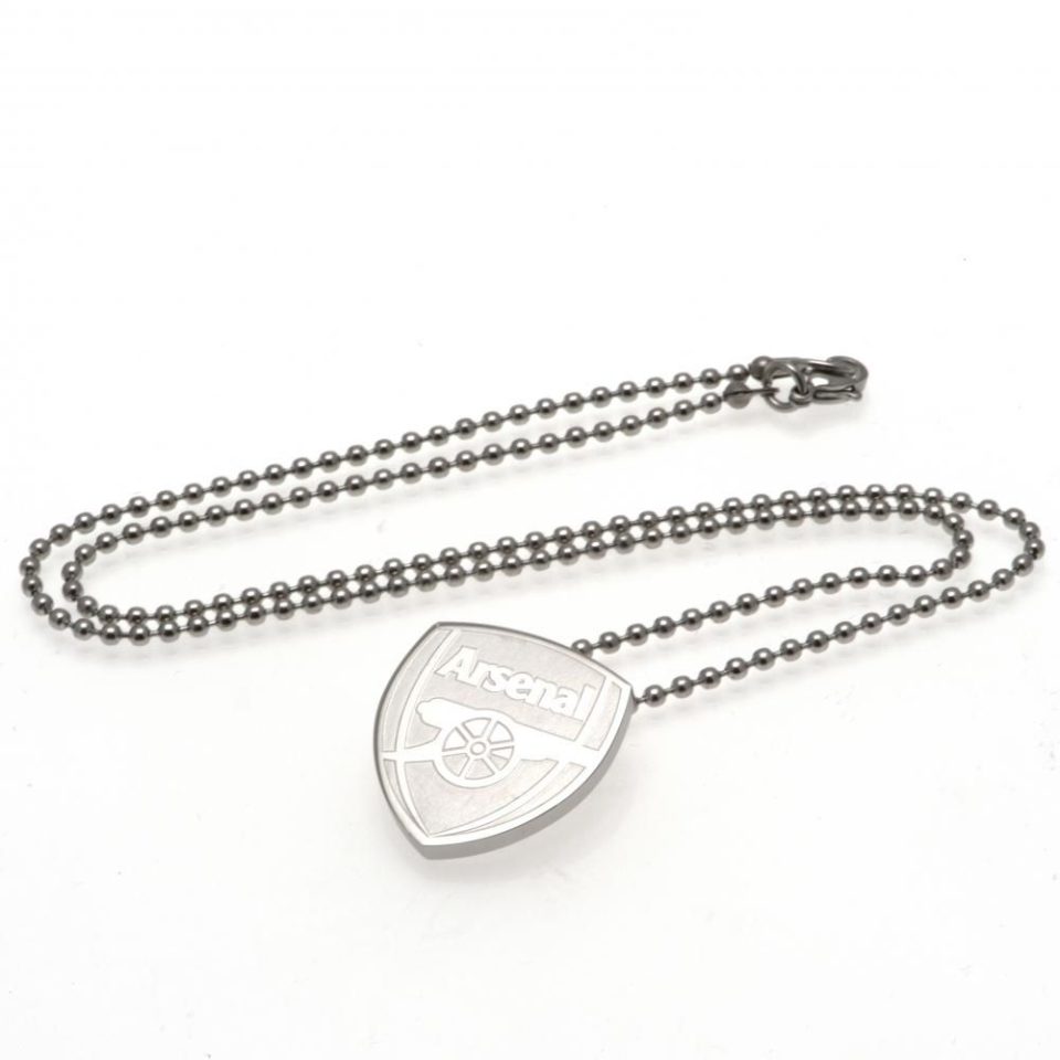 Arsenal Londyn Stainless Steel Pendant & łańcuszek