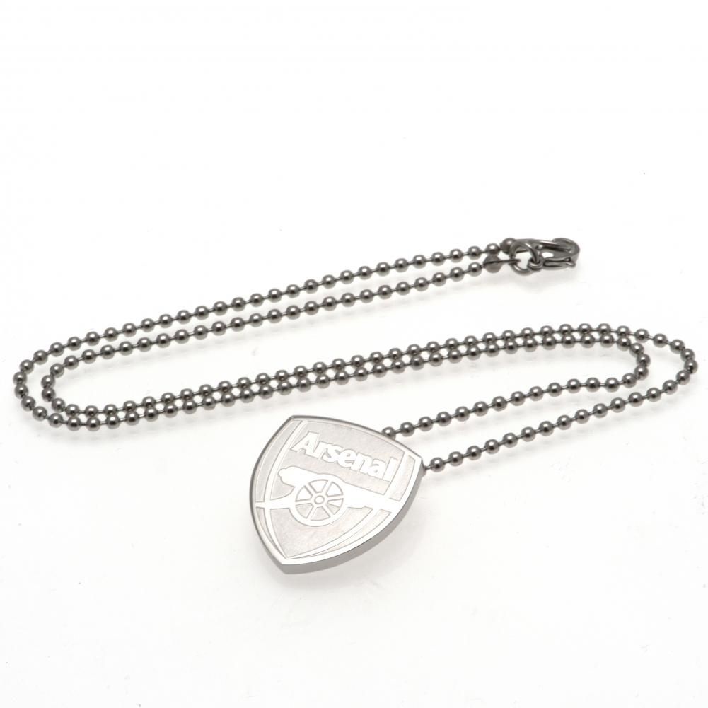 Arsenal Londyn Stainless Steel Pendant & łańcuszek
