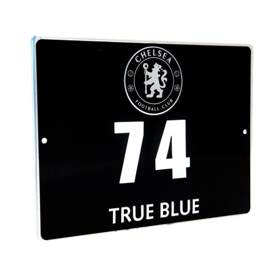 Chelsea Londyn Metal Door Plaque