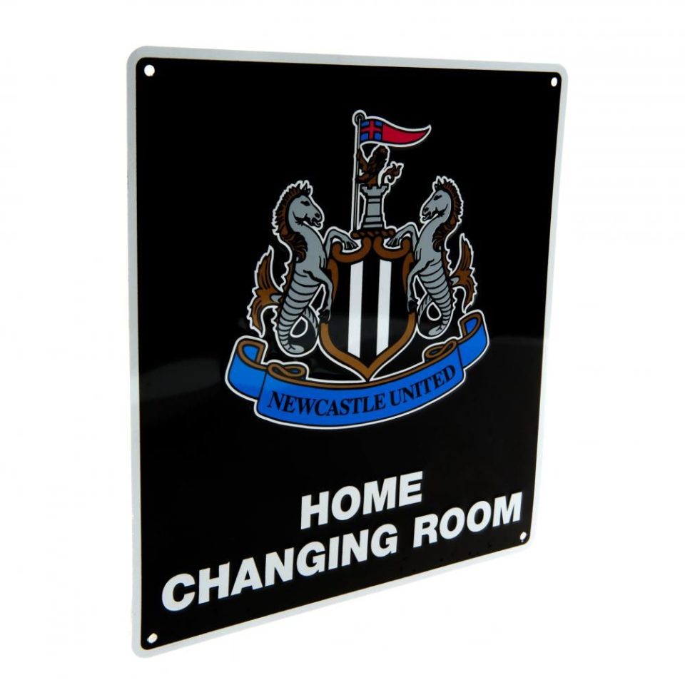 Newcastle United - znak metalowy