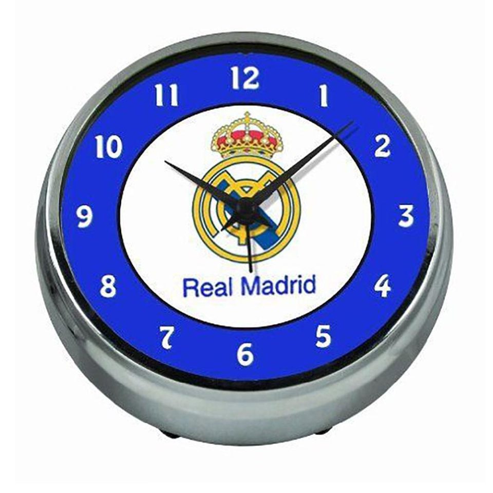 Real Madryt Metal budzik