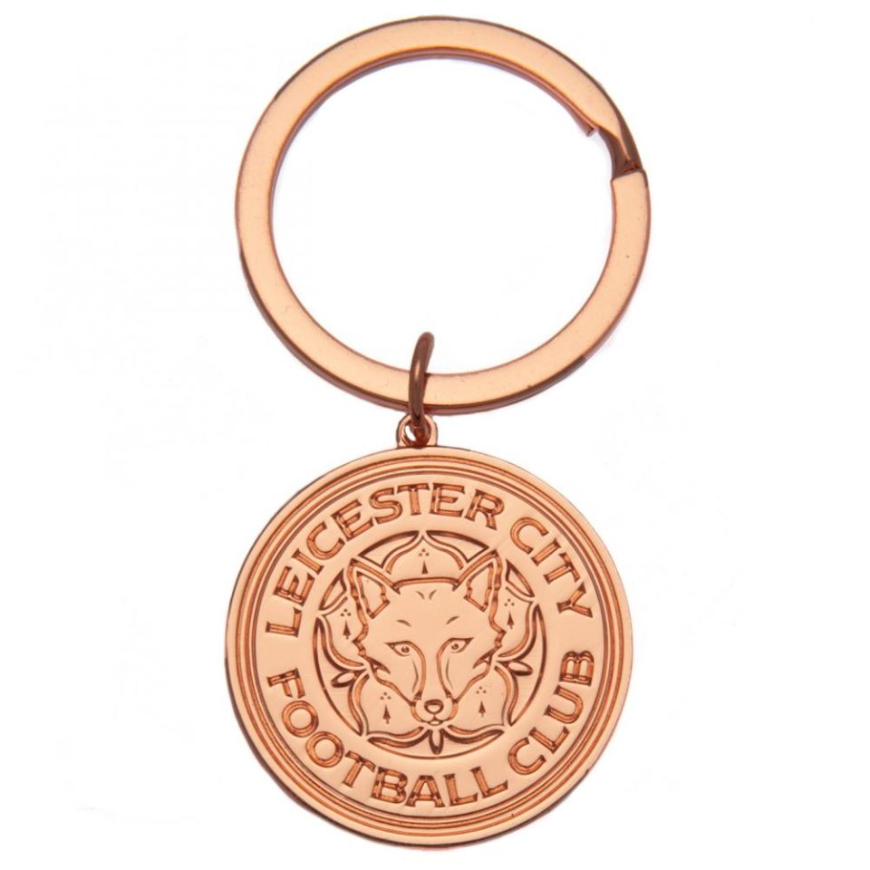Leicester City Rose Gold Plated breloczek