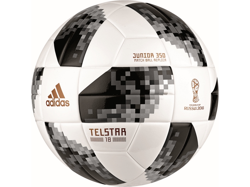 Mistrzostwa Świata Rosja - piłka Adidas TELSTAR JUNIOR 350 rozmiar 5