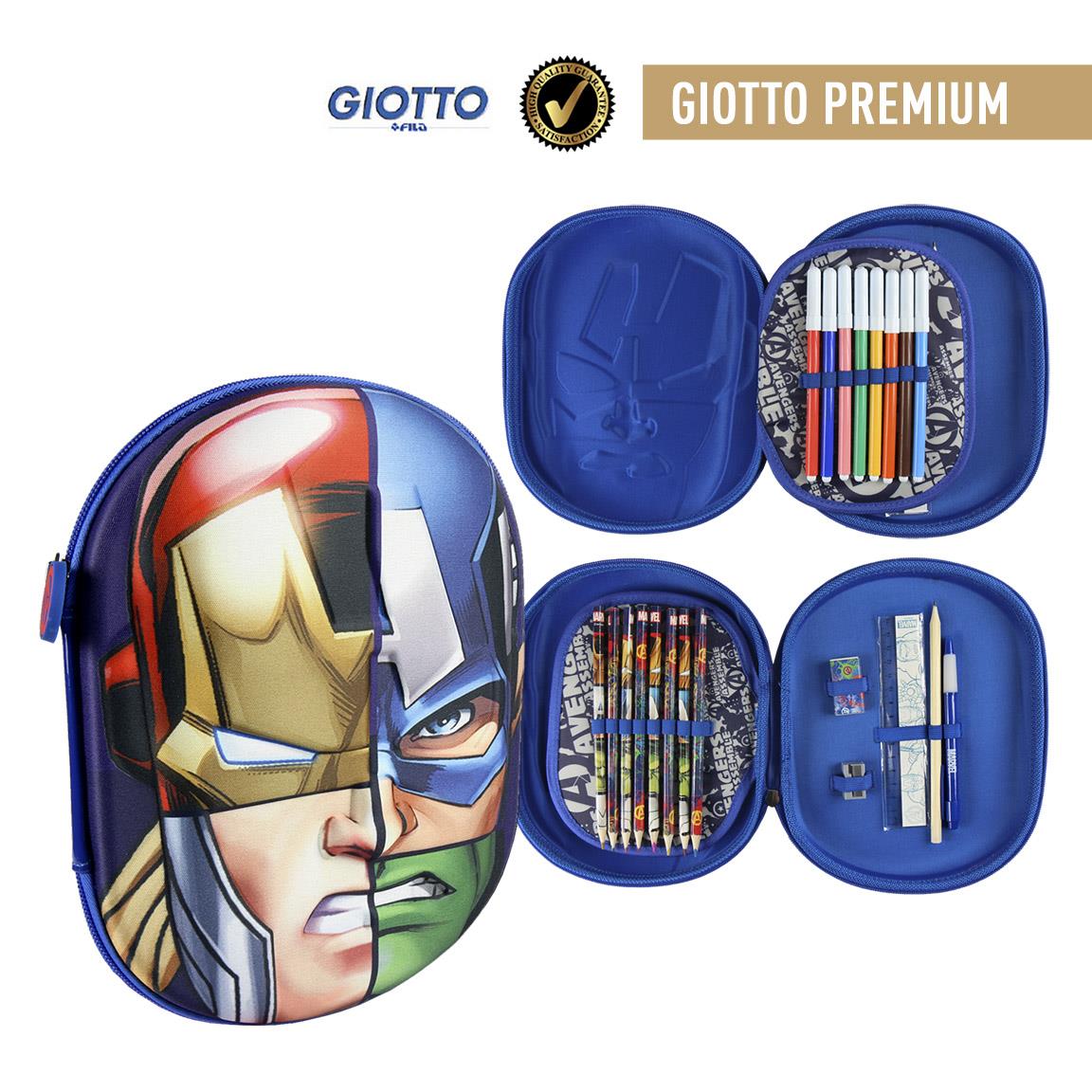 Avengers - piórnik 3D z wyposażeniem