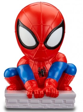 Lampka nocna z latarką Spider-man
