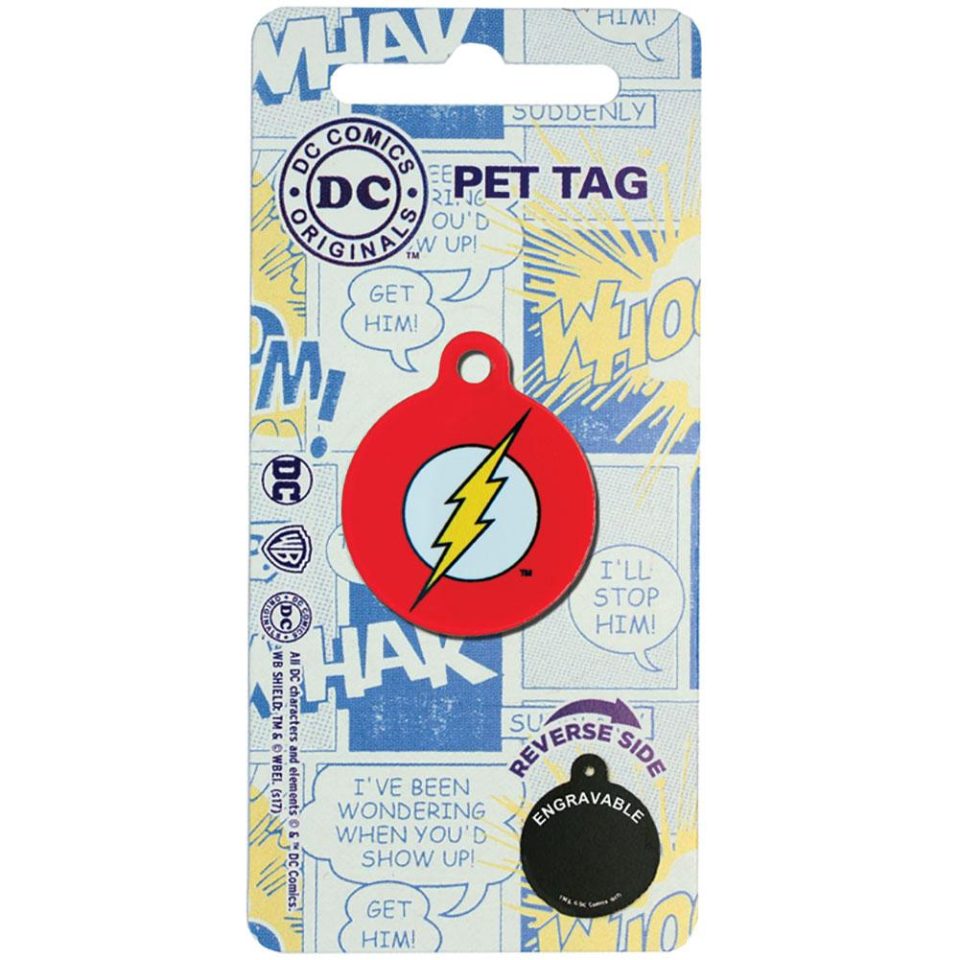 DC Comics Pet Tag Flash