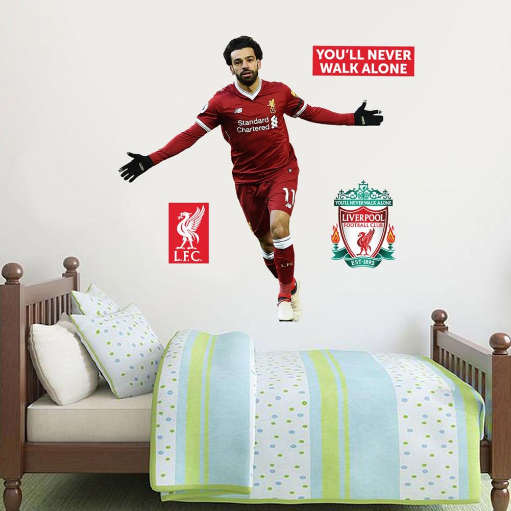 Liverpool FC naklejki ścienne Salah