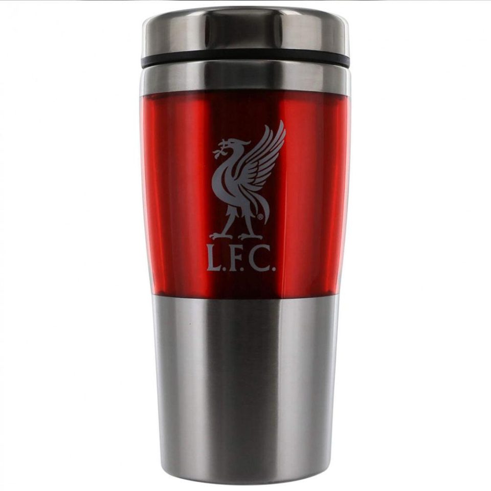 Liverpool FC metalowy kubek podróżny