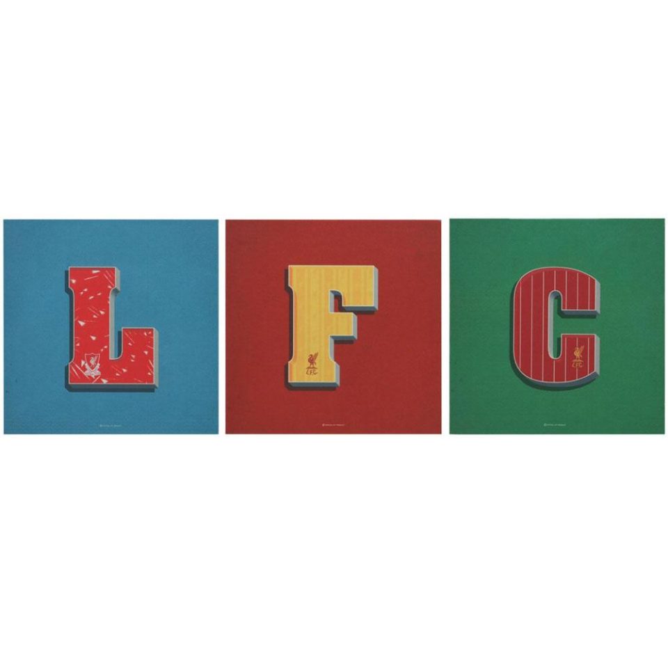 Liverpool FC 3pk Canvas