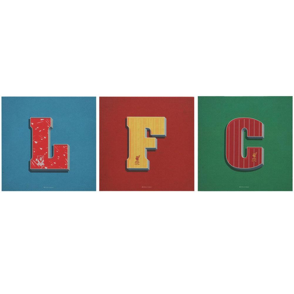 Liverpool FC 3pk Canvas