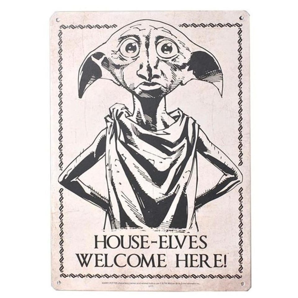 Harry Potter Metal Sign Dobby