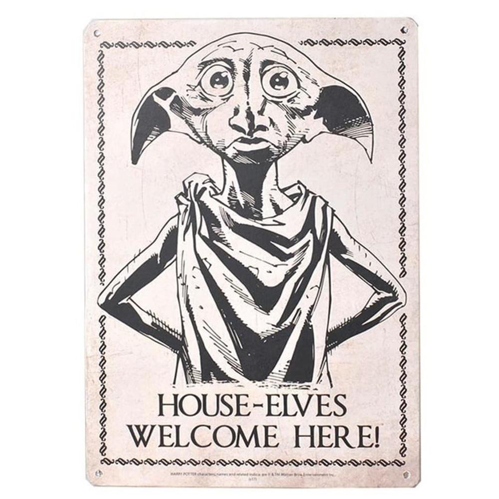 Harry Potter Metal Sign Dobby