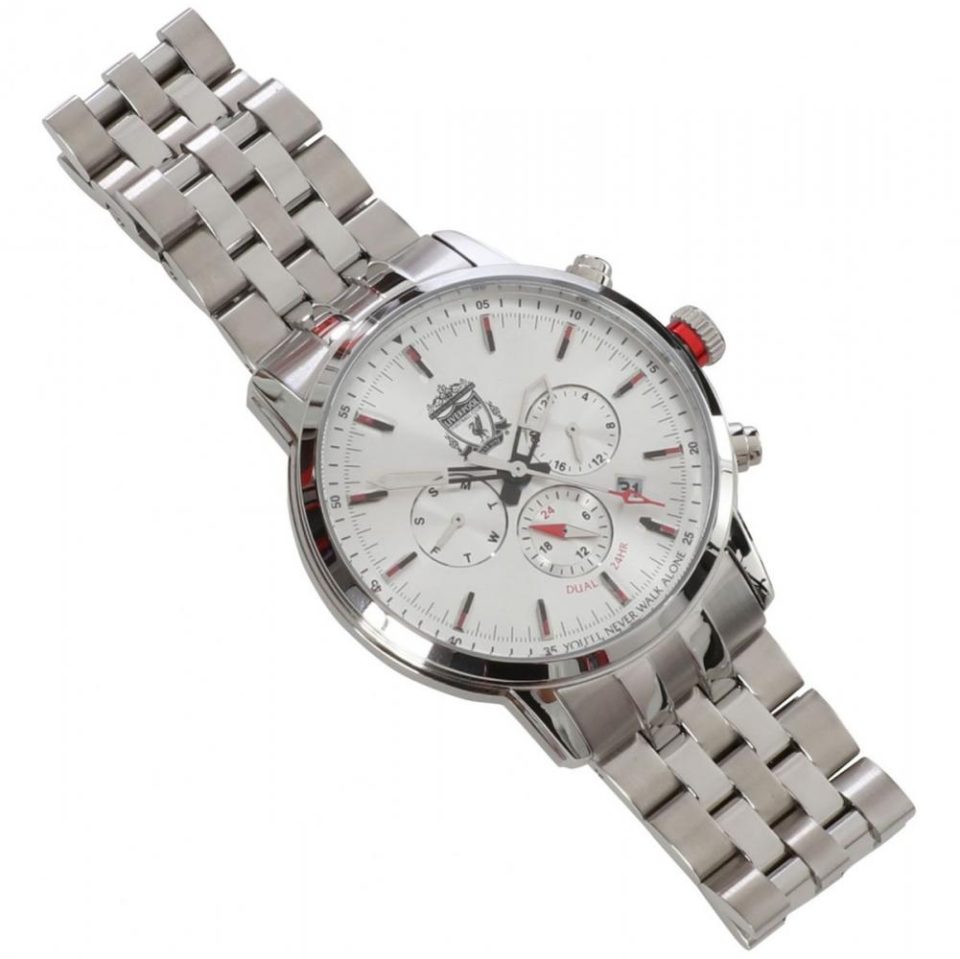 Liverpool FC Mens Stainless Steel zegarek