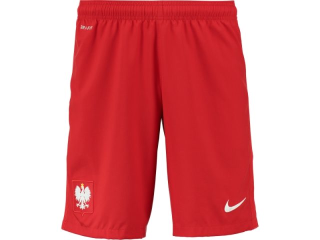 Spodenki Nike Polska czerwone roz. S