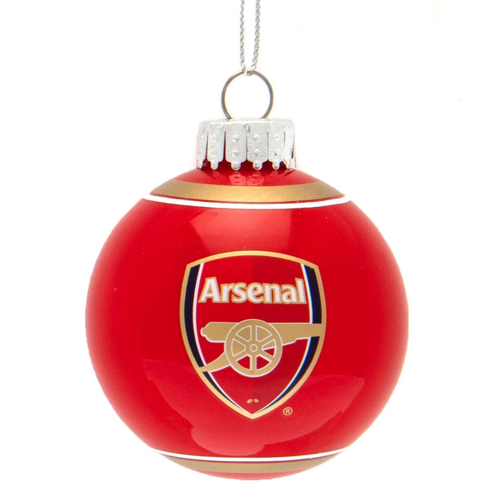 Arsenal Londyn - bombka choinkowa