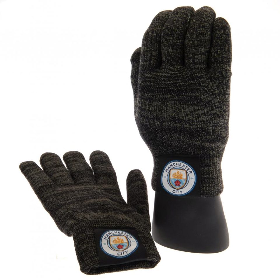 Manchester City rękawiczki młodzieżowe