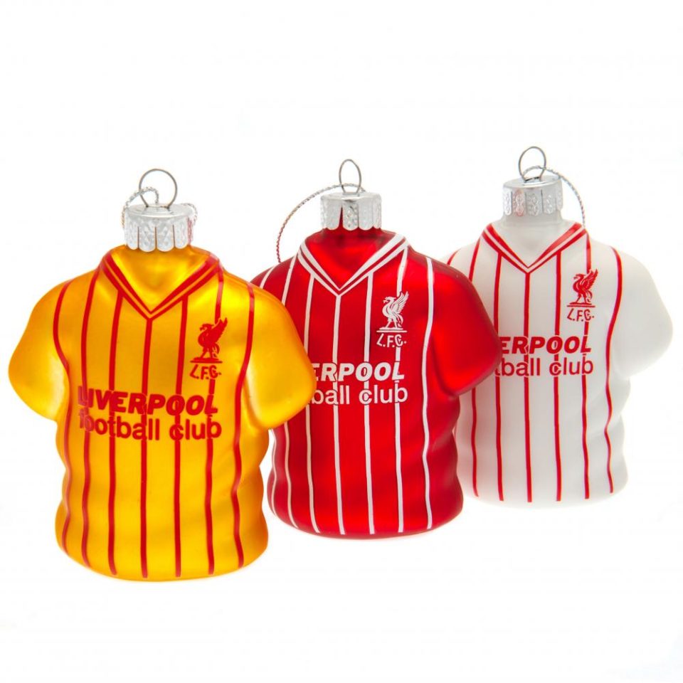 Liverpool FC 3pk Retro bombki choinkowe