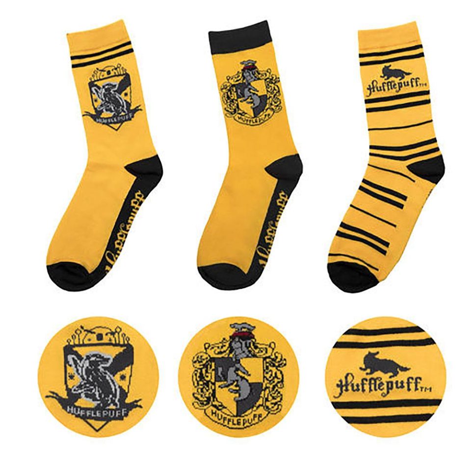 Harry Potter 3pk Socks Hufflepuff