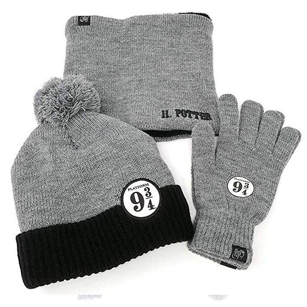 Harry Potter Hat, Glove & Snood Set